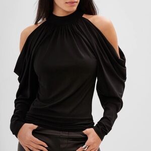Marcella NYC Perry Cold Shoulder Top
